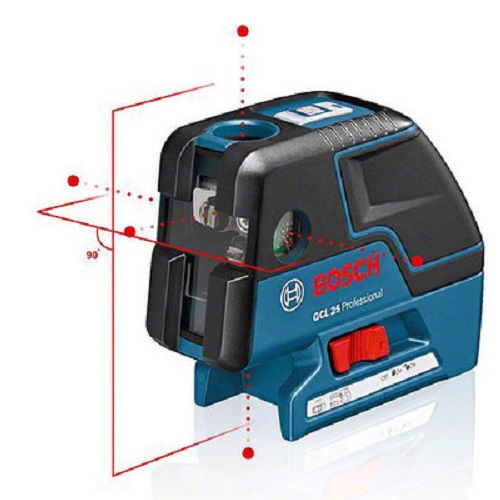 Точечный лазерный нивелир Bosch GCL 25 + держатель BM 1 Professional, L-Boxx