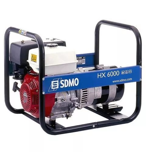 Генератор бензиновый SDMO HX 6000 C (S)