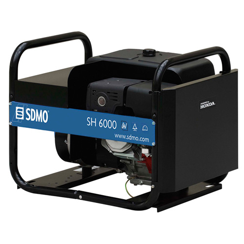 Генератор бензиновый SDMO SH 6000 E-S