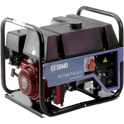 Генератор бензиновый SDMO SH 7500 TE-S