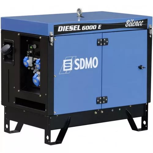 Генератор дизельный SDMO Diesel 6000 E SILENCE с АВР