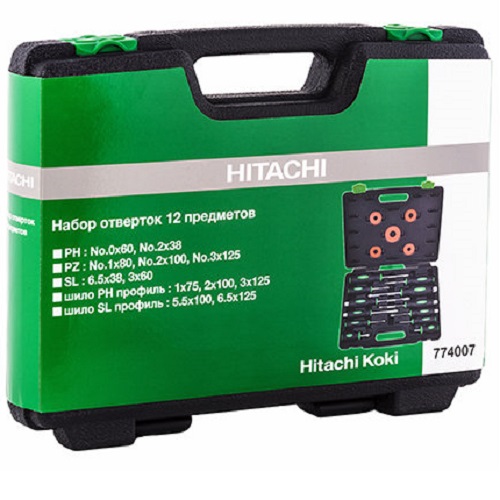 Набор отверток Hitachi 774007 (12 предметов)