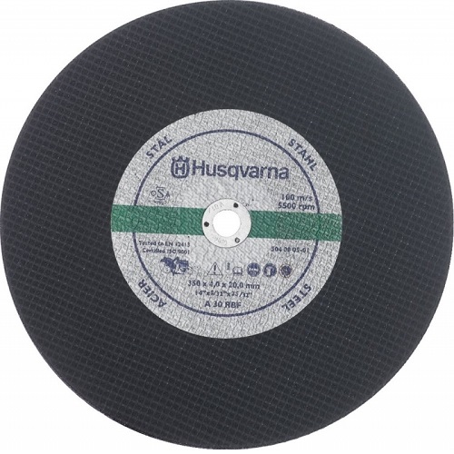 Абразивный диск Husqvarna Ø: 300 мм, диаметр отверстия: 20 мм, материал: сталь