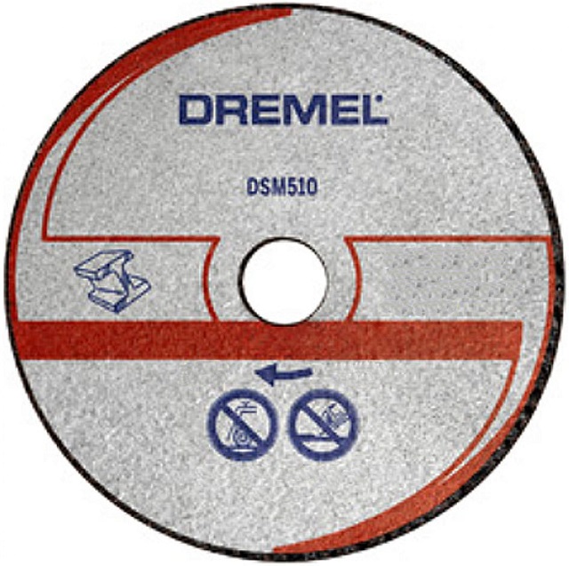 Диск отрезной по металлу Dremel 2615S510JA, 77х11 мм