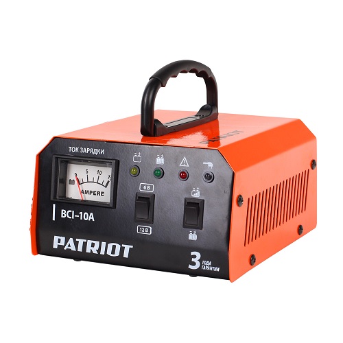 Импульсное зарядное устройство PATRIOT BCI 10A 650303410