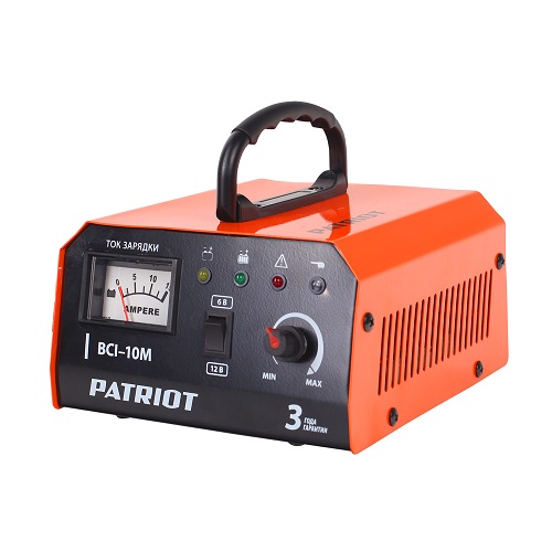 Импульсное зарядное устройство PATRIOT BCI-10M 650303415