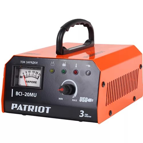 Импульсное зарядное устройство PATRIOT BCI-20MU 650303421