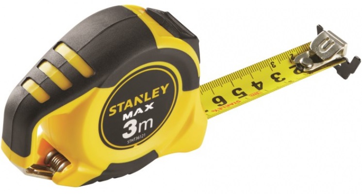 Измерительная магнитная рулетка Stanley MAX STHT0-36121 (3 м)