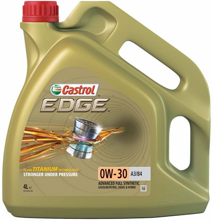 Масло моторное синтетическое Castrol 157E6B EDGE A3/B4 TITANIUM FST 0W-30, 4л