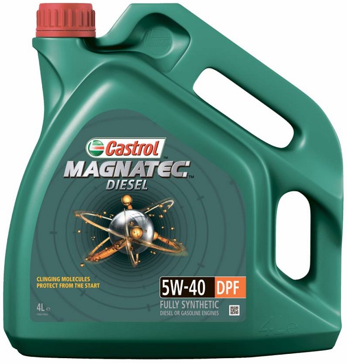 Масло моторное синтетическое Castrol 156EDD Magnatec Diesel DPF 5W-40, 4л