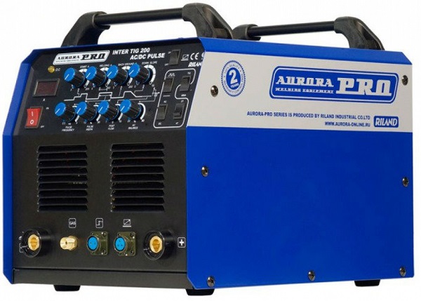 Аргонодуговой сварочный инвертор Aurora PRO INTER TIG 200 AC/DC PULSE Mosfet 00010052
