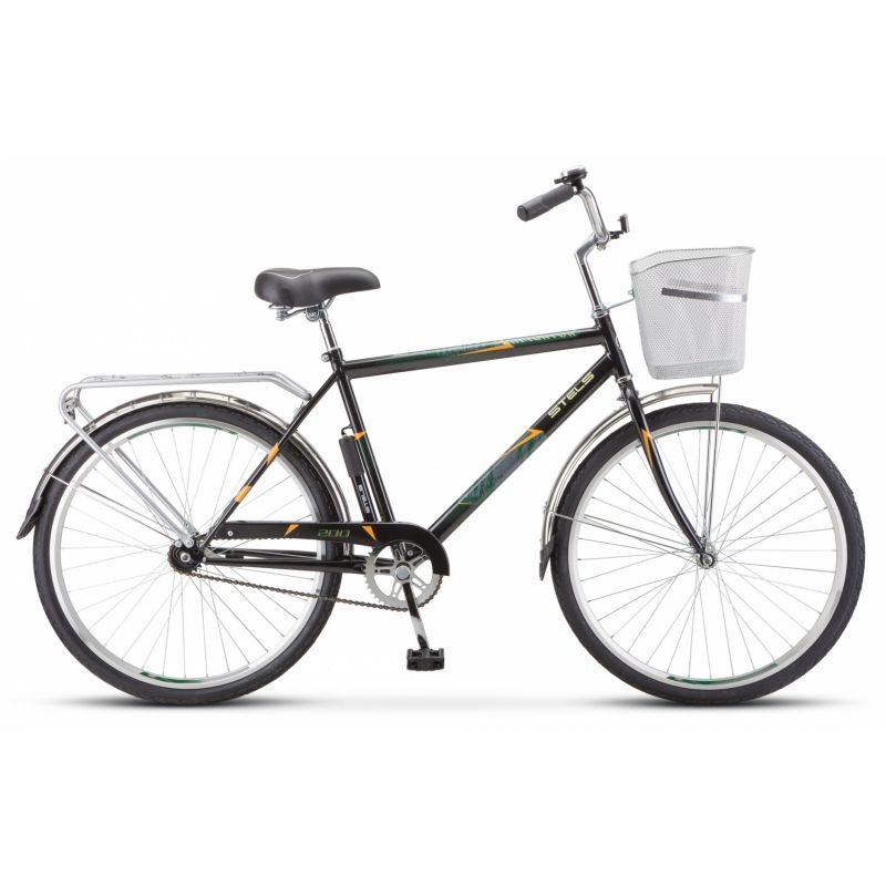 Велосипед 26 дорожный STELS Navigator 200 Gent (2020), черный LU084713