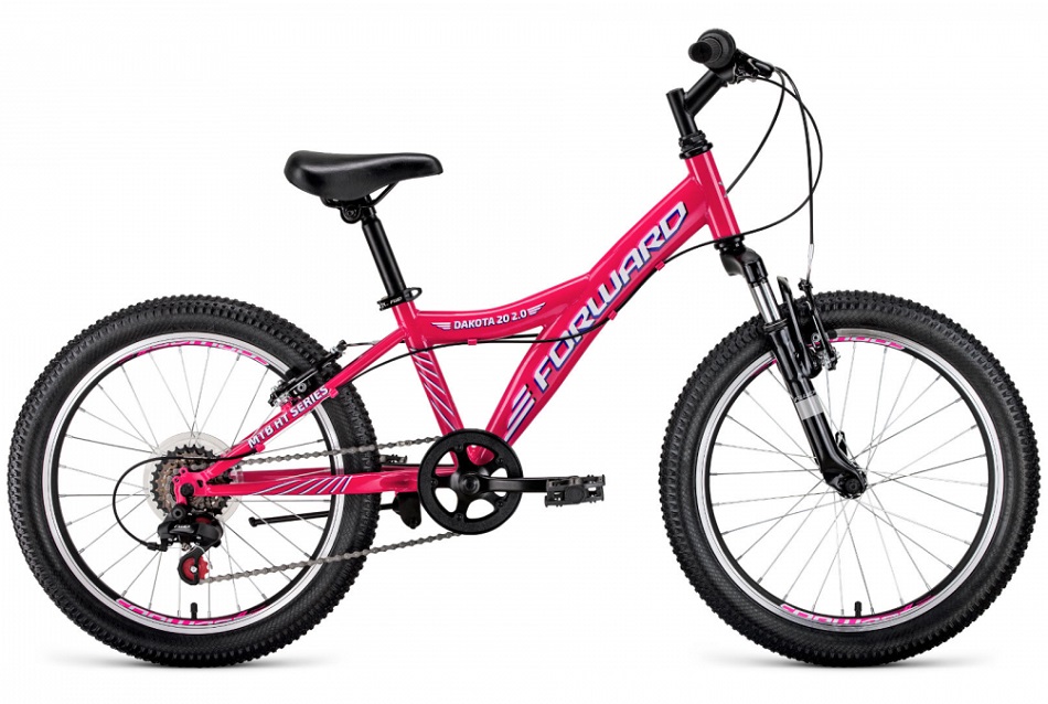 Велосипед 20 Forward Dakota Розовый/Белый, RBKW01N06016