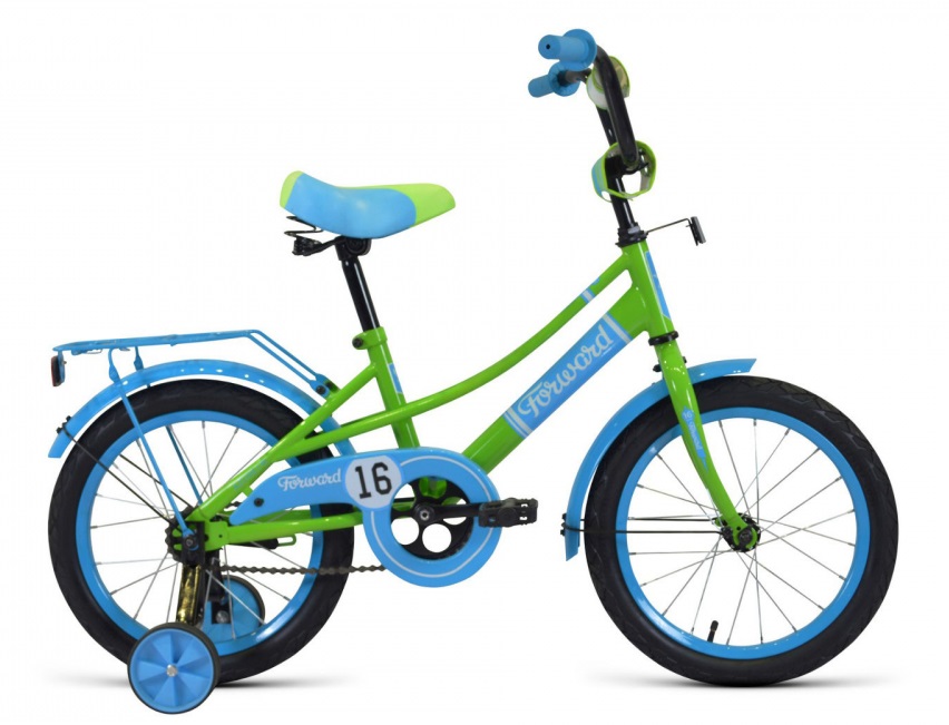 Велосипед 18 Forward Azure Зеленый/Голубой, RBKW0LNH1021
