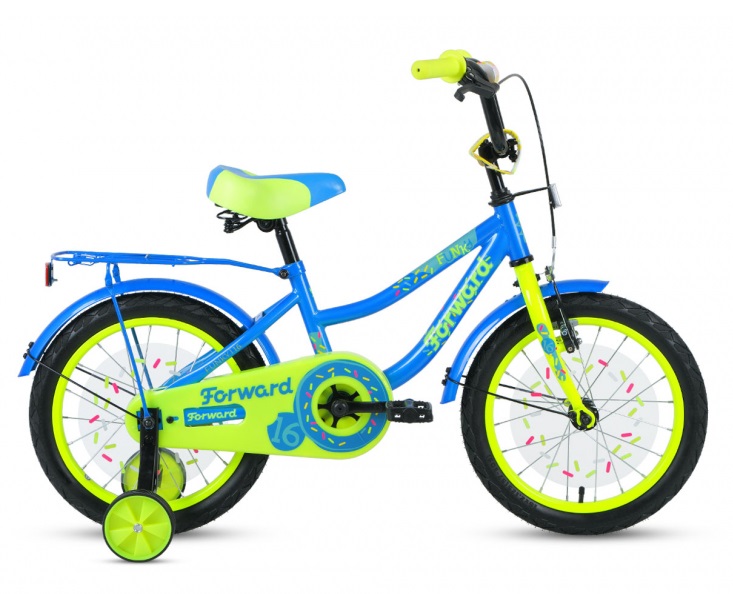 Велосипед 16 Forward Funky Голубой/Светло-зеленый, RBKW0LNG1033