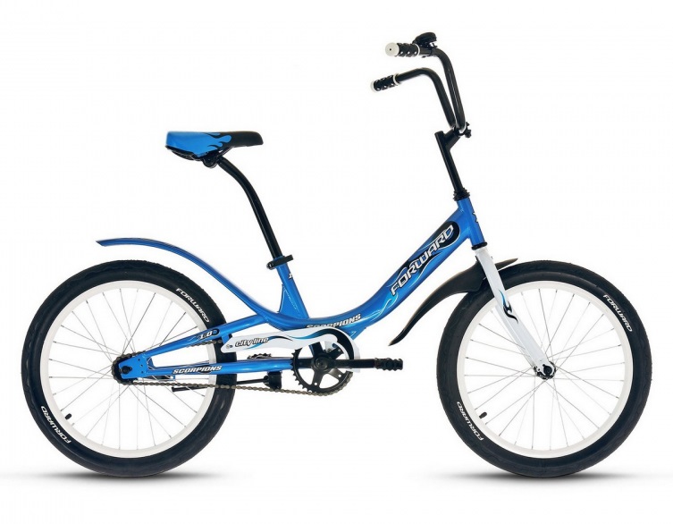 Велосипед 20 Forward Scorpions Синий/Белый, RBKW05N01004