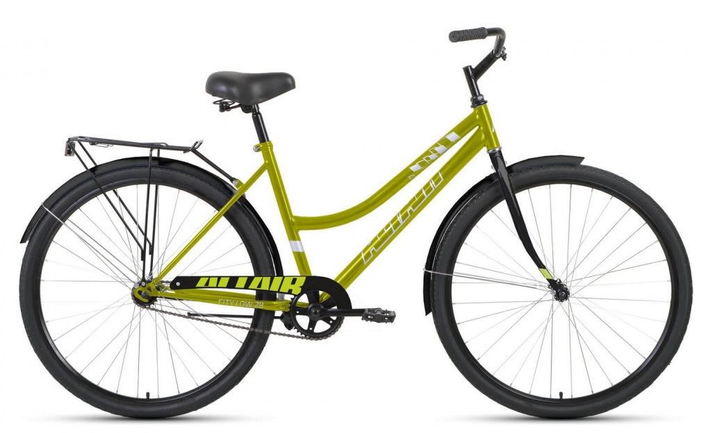 Велосипед 28 Altair City Low Зеленый/Серый, RBKT0YN81010
