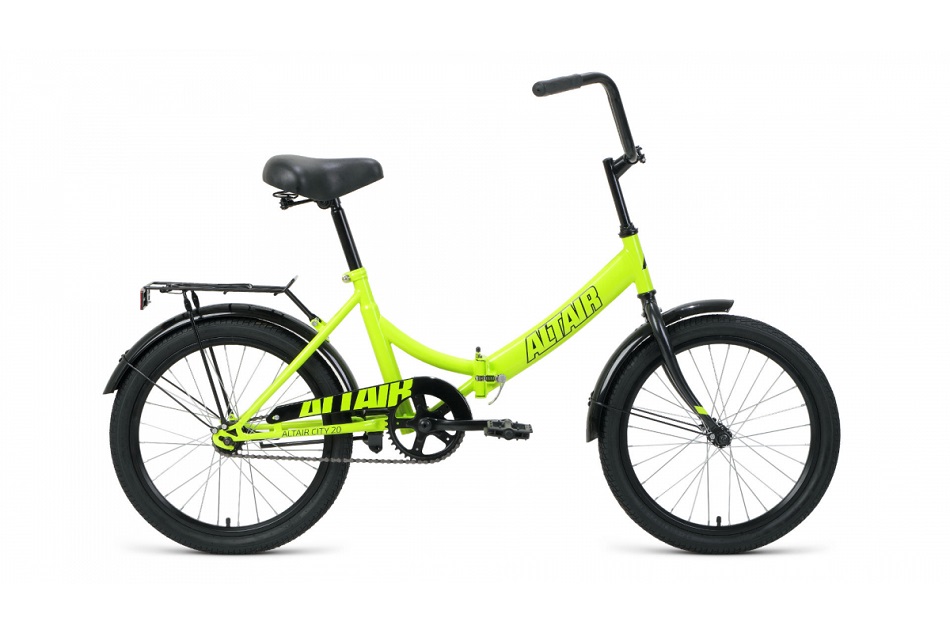 Велосипед 20 Altair City 20 Светло-зеленый, RBKT0YN01004