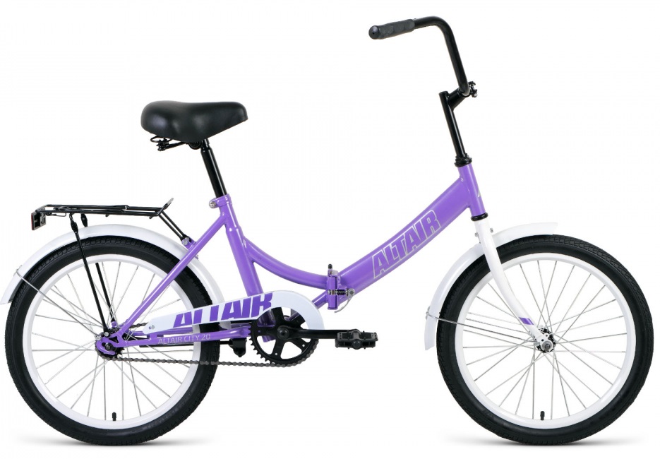 Велосипед 20 Altair City 20 Фиолетовый/Серый, RBKT0YN01007