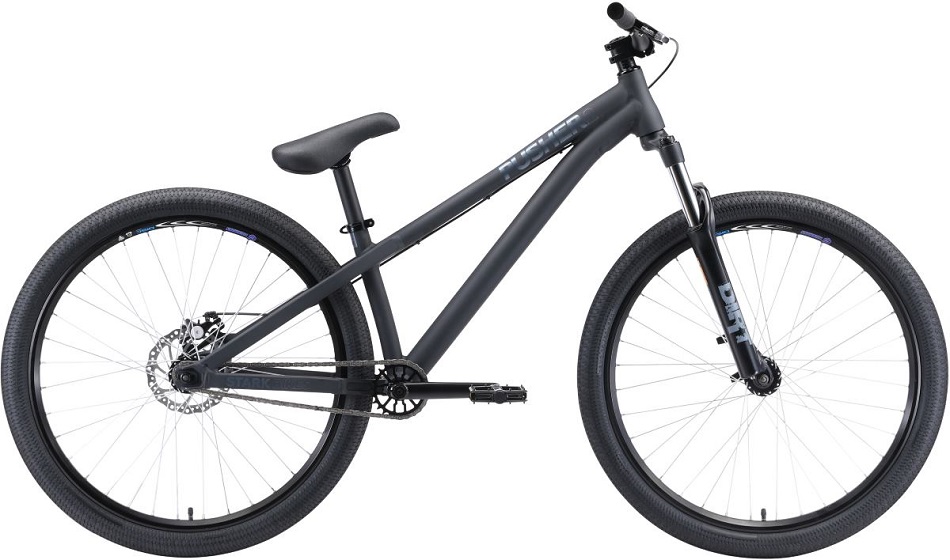 Велосипед Stark'20 Pusher-2 чёрный/серый S,  H000014184