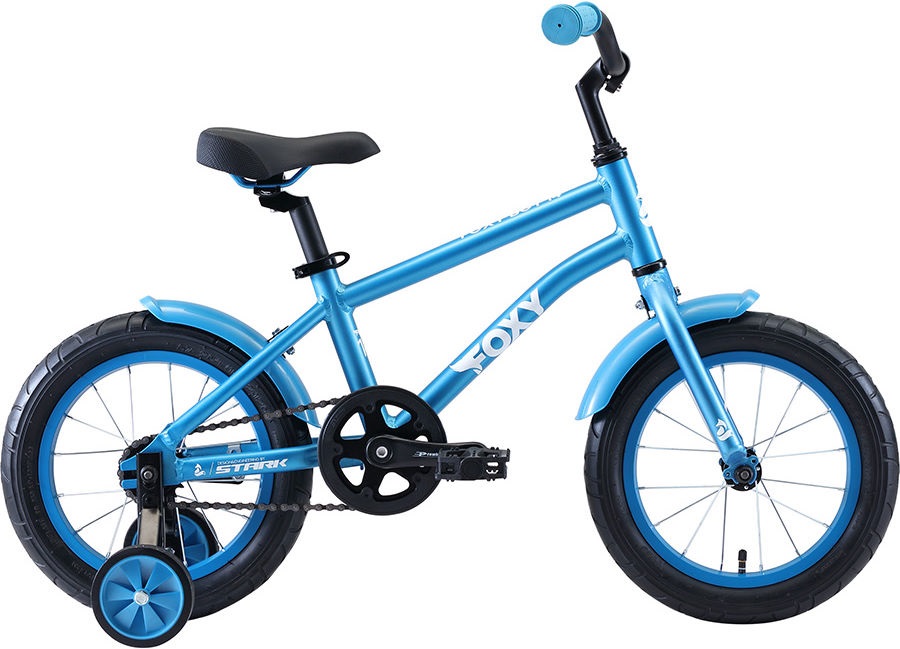 Велосипед Stark'20 Foxy 14 Boy голубой/белый, H000016494