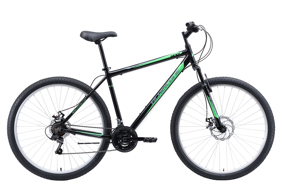 Велосипед Black One Onix 29 D Alloy чёрный/серый/зелёный, H000015971