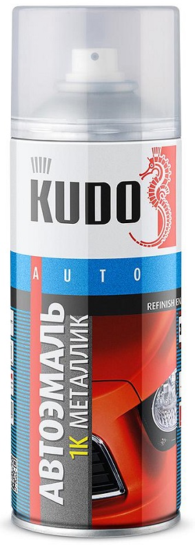 Эмаль 1К KUDO KU-42452 Металлик TOYOTA 1E7 Silver Streak Metallic Clearcoat