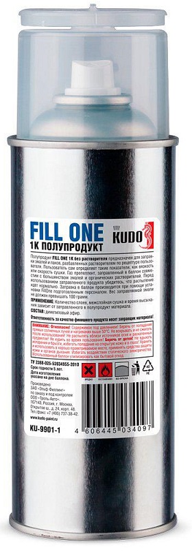Fill one 1K полупродукт KUDO KU-9901-1 без растворителя