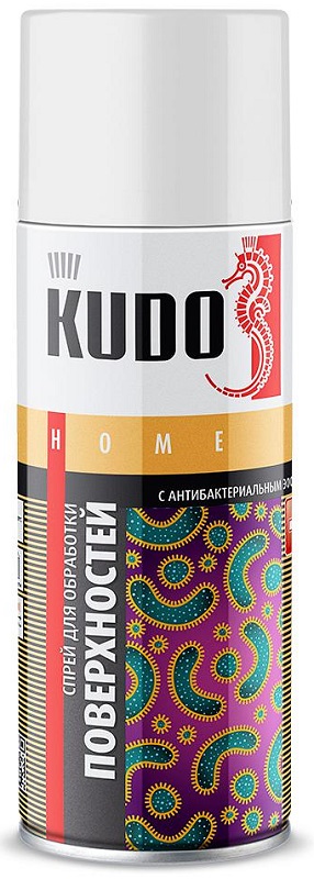 Спрей для обработки поверхностей KUDO KU-H504 с антибактериальным эффектом (Антисептик)
