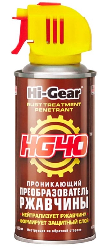 Проникающий преобразователь Hi-Gear HG5719 ржавчины