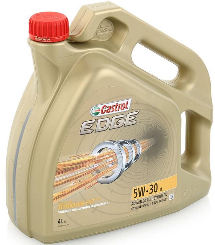 Масло моторное синтетическое Castrol 15669A EDGE LL Titanium FST 5W-30, 4л