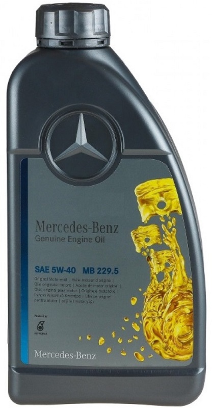 Масло моторное синтетическое Mercedes A000 989 21 07 11 FAER Genuine 5W-40, 1л