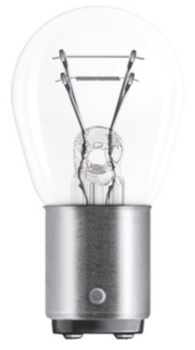 Лампа накаливания Osram 7225 Original Line P21-4W, 12В, 21-4Вт, 1шт