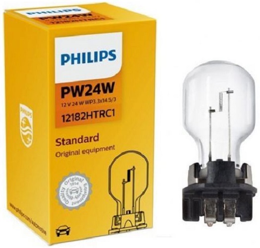 Лампа накаливания Philips 12182HTRC1 PW24W, 12В, 24Вт