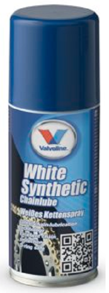 Смазка-спрей Valvoline 743128 для цепи мотоциклов,White Synthetic Chainlube