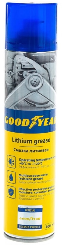 Смазка Goodyear GY000702 литиевая