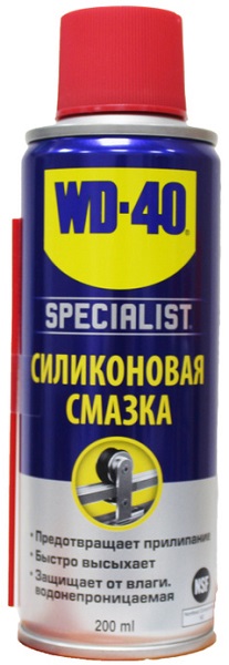 Быстросохнущая силиконовая смазка WD-40 70125 Specialist