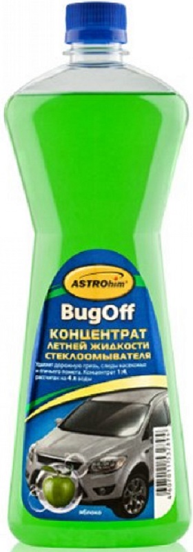 Жидкость стеклоомывателя Astrohim AC-420 летняя Bugoff концентрат 1:4
