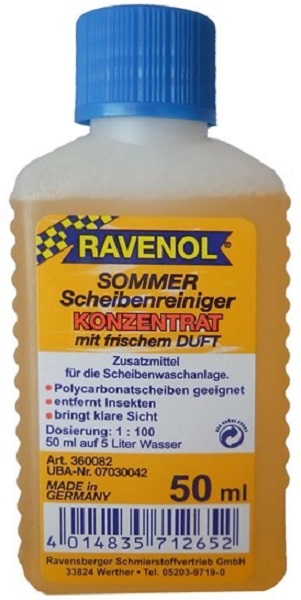 Жидкость для омывателя стекла Ravenol 4014835712652 Sommerscheibenr.Konz