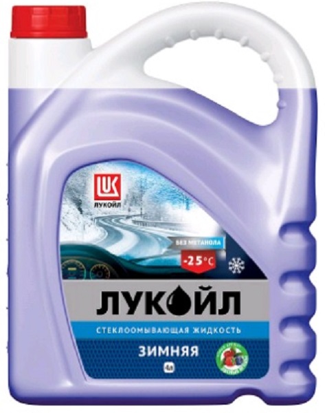 Жидкость стеклоомывателя Lukoil 3099112 зимняя