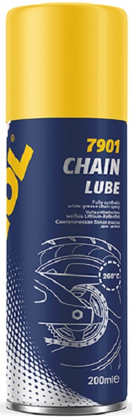 Смазка для цепей Chain Lube Mannol 2466 белая