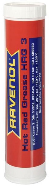 Смазка Ravenol 1340122-400-04-999 hot red grease hrg 3