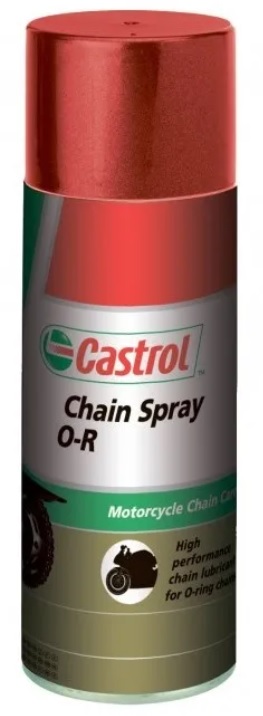 Смазка-спрей для цепи мотоциклов Castrol 5010321003395 Chain Spray O-R (400 мл)