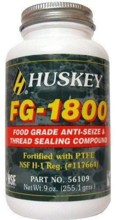 Смазка пластичная Huskey 56109 FG-1800 FOOD GRADE ANTI-SEIZE & THREAD SEALING COMPOUND (255 гр)