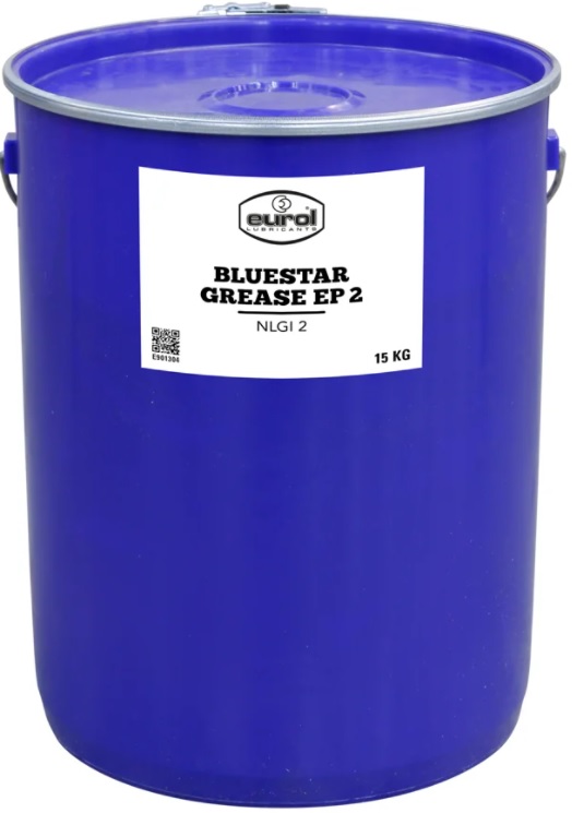 Смазка консистентная Eurol E901304 - 15KG Bluestar grease ep 2 (15 кг)