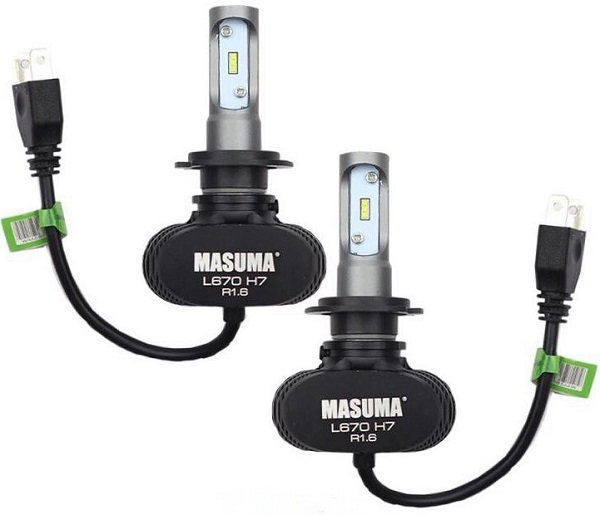 Лампа светодиодная Masuma L670 H7 12В 55Вт