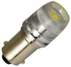 Лампа светодиодная Ledo BA9SH1L1 High Power T4W 12В 1,5Вт
