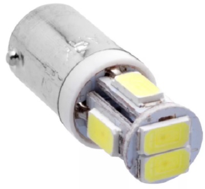 Лампа светодиодная Маяк 12T8-W\6SMD5630\2BL Standart T8 12В, 2шт