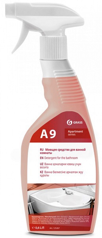 Моющее средство Apartment Series A9 Grass 125440, 600мл