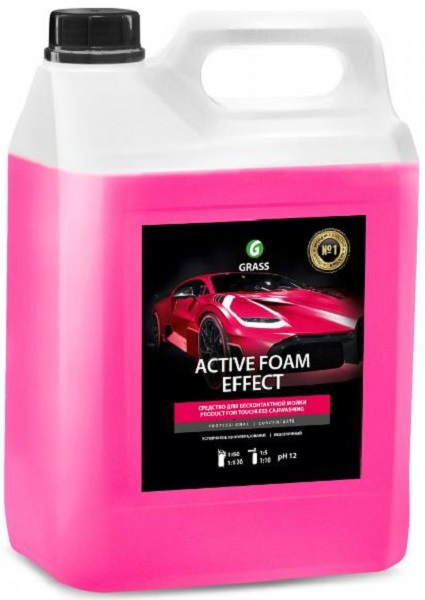 Активная пена Active Foam Effect, эффект снежных хлопьев Grass 113111, 6л